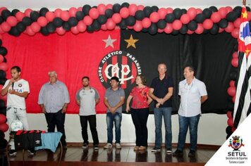 Foto - Lançamento Escola Furacão de Futebol em Cerquilho