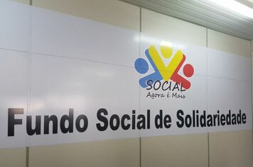 Foto - Reinauguração da sede do Fundo Social de Solidariedade