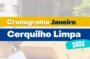 Cronograma Janeiro — Cerquilho Limpa 2026