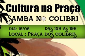 Prefeitura de Cerquilho convida para o Samba no Colibri
