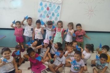 Alunos da Educação Infantil realizam atividades de conscientização sobre o Dia da Água