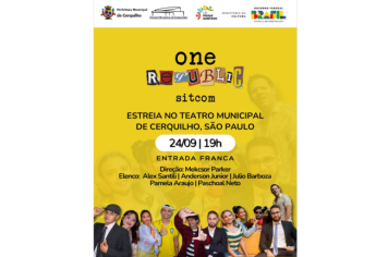 A aguardada série brasileira One Republic terá sua estreia oficial na terça, 24 de setembro, às 19 horas, no Teatro Municipal de Cerquilho. 