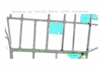 Prefeitura informa sobre ajustes nas vias do Bairro Jardim Esplanada, Av. João Pilon e Av. Corradi Segundo