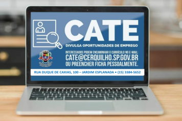 CATE Cerquilho oferece 50 vagas de emprego