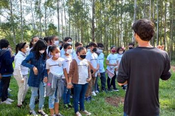 Alunos da Escola Lázara visitam o Centro de Educação Ambiental e Gestão de Resíduos