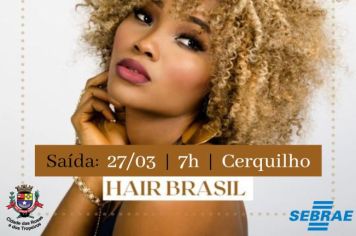 Prefeitura e Sebrae levam você para a Feira Hair Brasil
