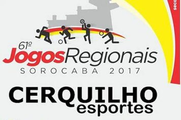 Cerquilho participa dos Jogos Regionais em Sorocaba