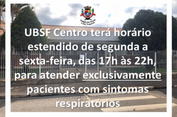 Prefeitura de Cerquilho amplia horário de atendimento na UBSF Centro