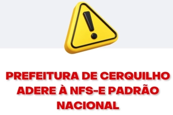 Prefeitura de Cerquilho adere à NFS-e Padrão Nacional