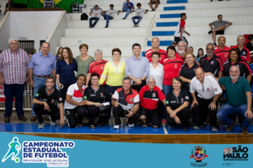 Prefeito de Cerquilho e Secretário de Esportes do Estado de SP participam da abertura da Fase Final do 48º Campeonato Estadual