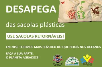 Prefeitura de Cerquilho lança Campanha: Desapega das Sacolas Plásticas