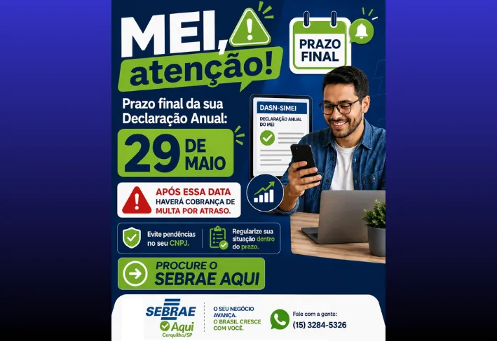Últimos dias para a declaração anual do MEI