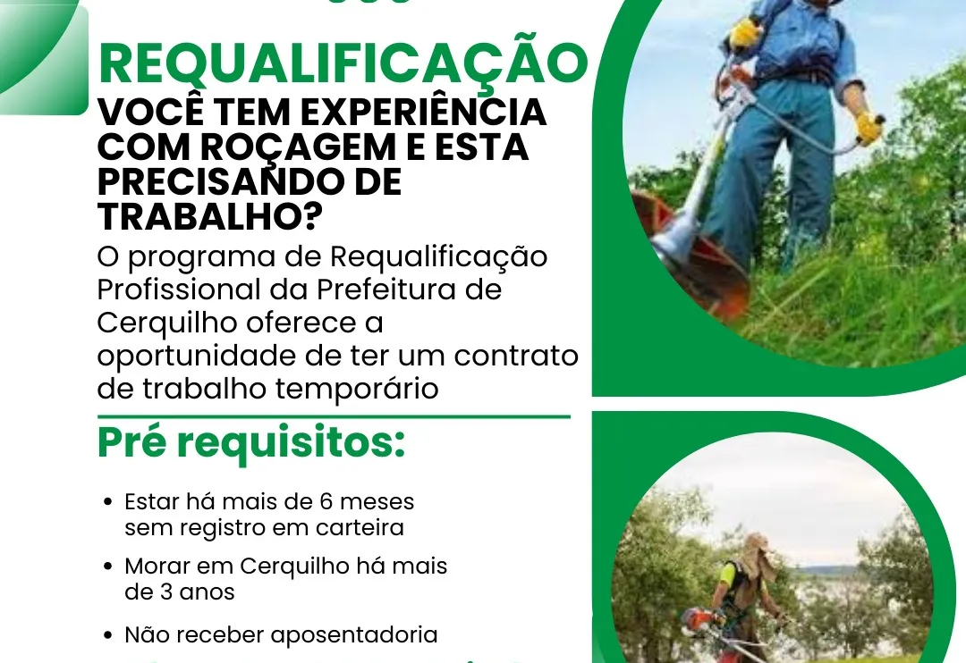 REQUALIFICAÇÃO PROFISSIONAL