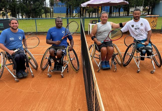 Prefeitura de Cerquilho realiza o encerramento e a premiação dos competidores dos jogos do 2° Open Norberto Vieira da Cruz Filho de Tênis em Cadeiras de Rodas