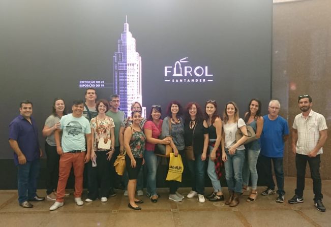 Professores da Rede Municipal visitam Centro Cultural em São Paulo