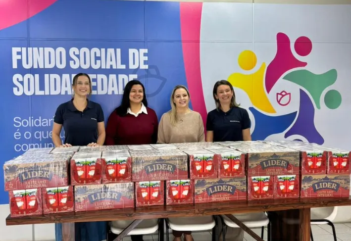 Mais de mil litros de leite para o Fundo Social de Cerquilho