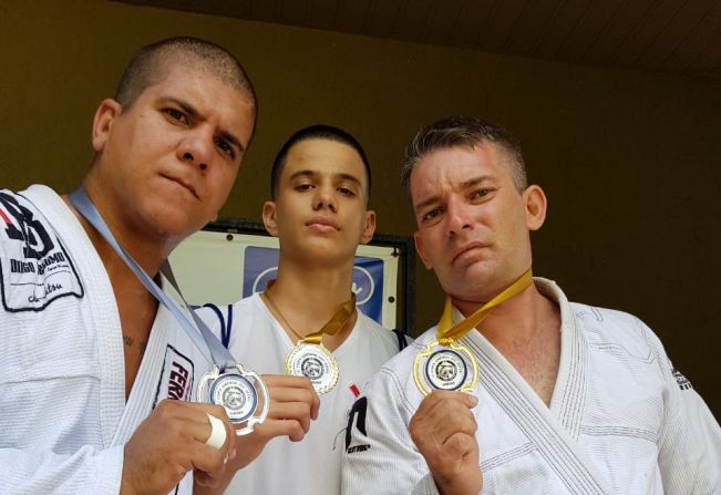 Atletas Cerquilhenses se destacam na 1° Copa Grêmio Jiu-Jitsu em Rio Claro