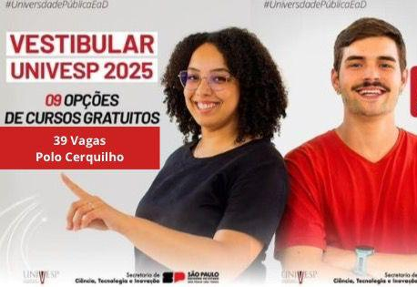 A Universidade Virtual do Estado de São Paulo (Univesp) está com inscrições abertas para o vestibular 2025. Saiba mais!