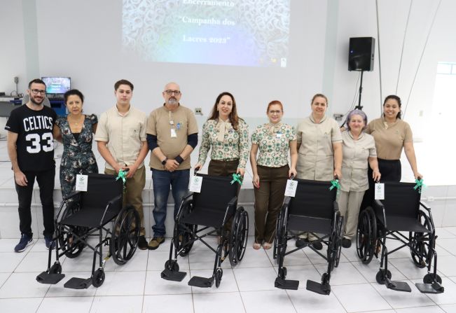 Rede Municipal de ensino arrecada 04 cadeiras de rodas na Campanha “Lacres que Ajudam Vidas 2023