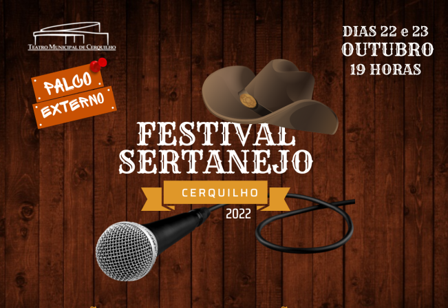 Festival Sertanejo 2022 tem inscrições abertas em Cerquilho