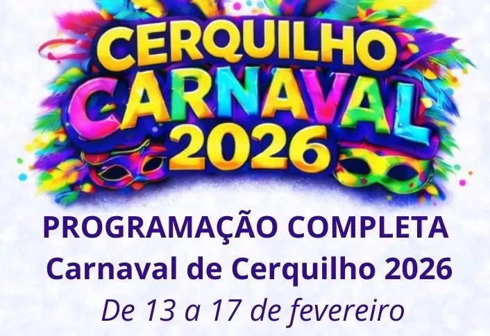 Carnaval de Cerquilho 2026 já tem programação completa!