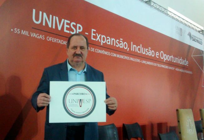 Cerquilho recebe Selo Parceiro Univesp do Governo do Estado de São Paulo
