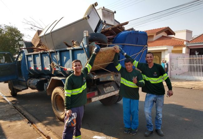 2ª Campanha Cerquilho Limpa retira 189 caminhões de material descartado pela população