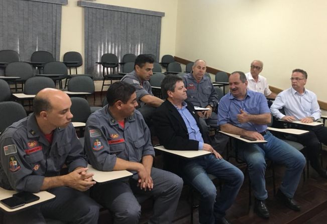 Prefeito Aldo participa de reunião sobre Diretrizes Orçamentárias do Consórcio do Corpo de Bombeiros