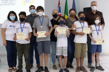 Foto - Cerimônia de Premiação Olimpíadas de Matemática 2021