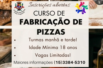 Curso de Fabricação de Pizzas