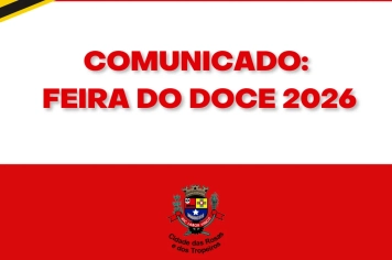 Comunicado: Feira do doce