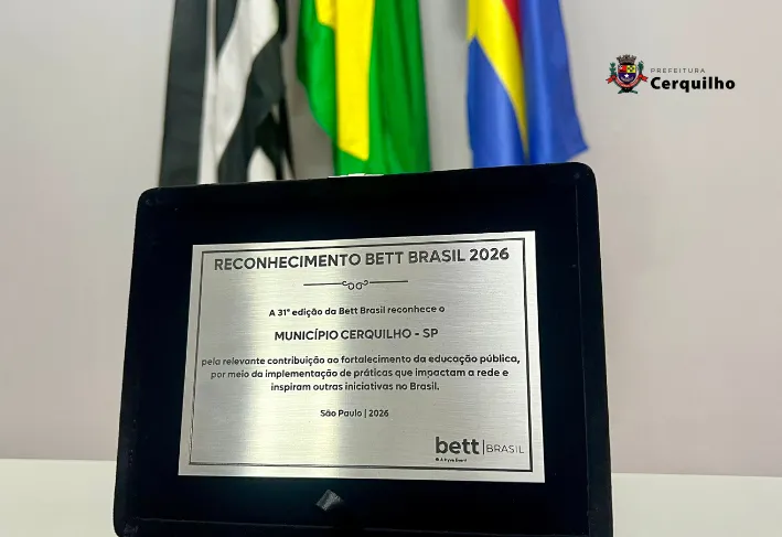 Cerquilho é destaque na maior feira de educação da América Latina!