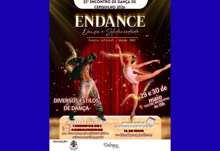 22° Encontro de Dança de Cerquilho 2026